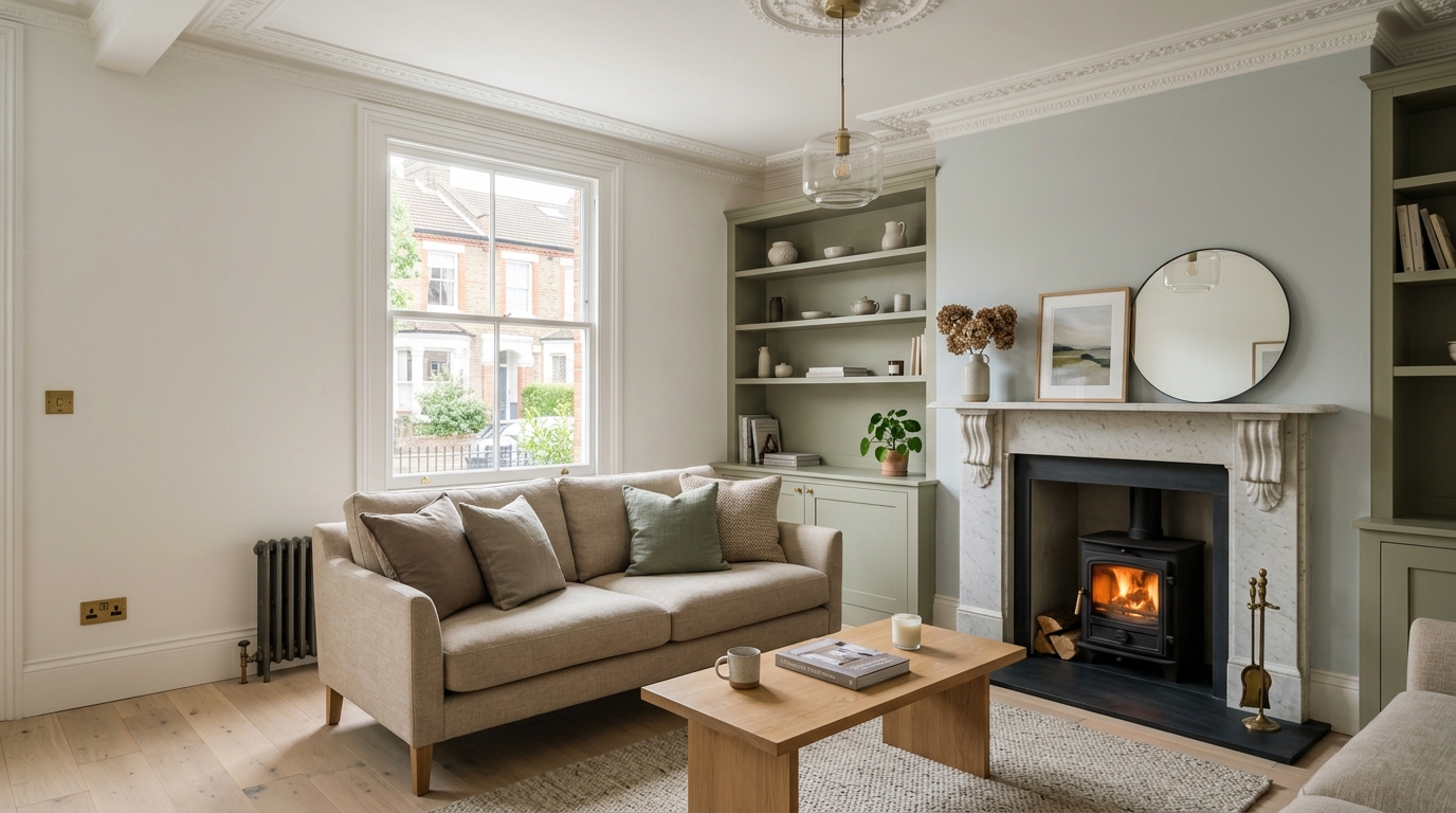 Homeowner interior transformation concept